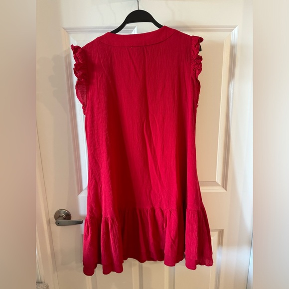 Red mini sundress, size small - Picture 2 of 3